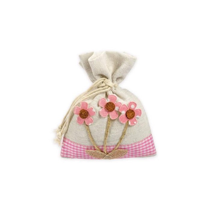 SACCHETTO CFIORI APP ROSA